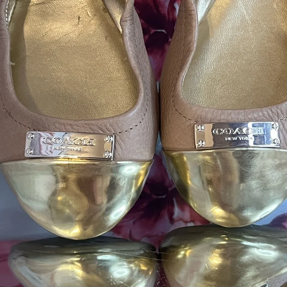 Coach chic flats